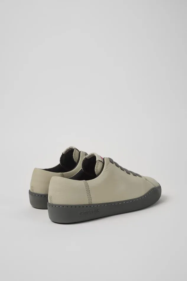 Women Camper Sneakers Peu Touring Gray Leather Sneakers Women Camper Sneakers Peu Touring Gray Leather Sneakers