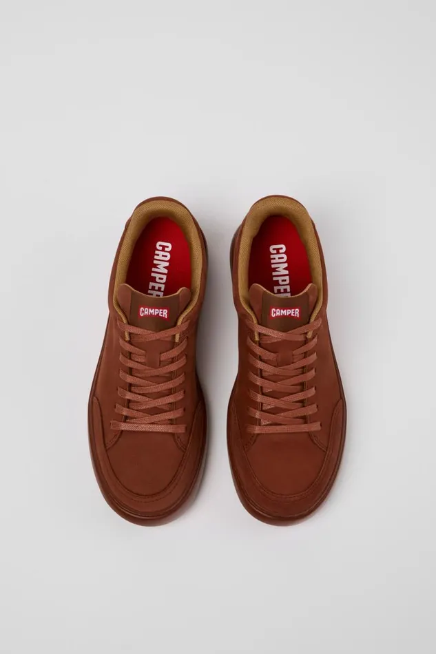 Women Camper Sneakers Runner K21 Red Nubuck Sneakers Women Camper Sneakers Runner K21 Red Nubuck Sneakers