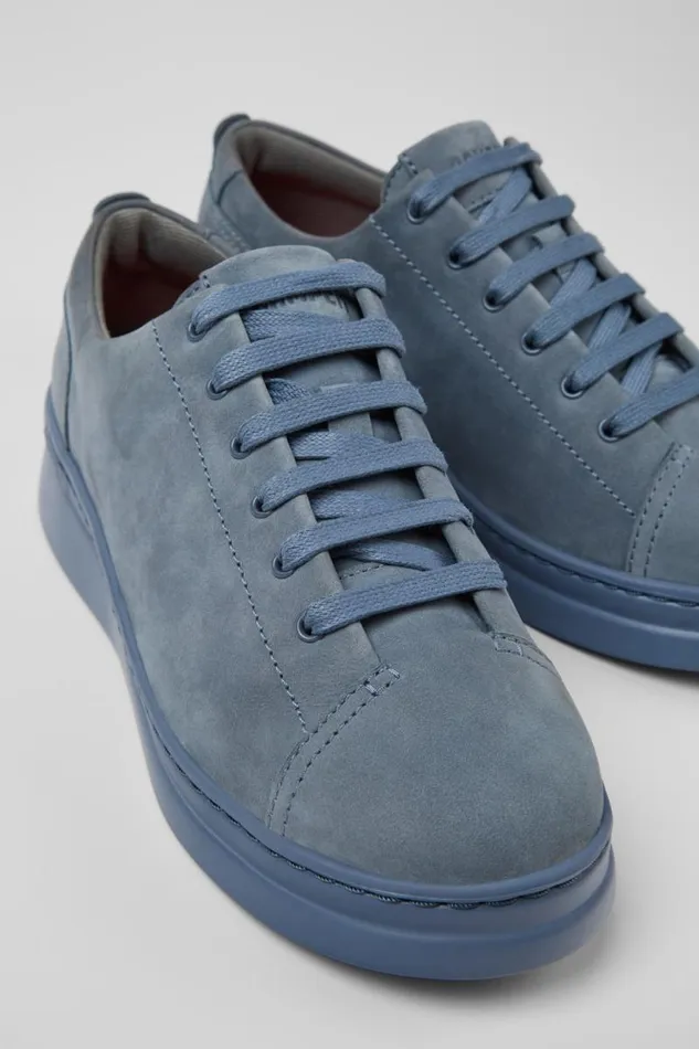 Women Camper Sneakers Runner Up Gray Nubuck Sneaker
