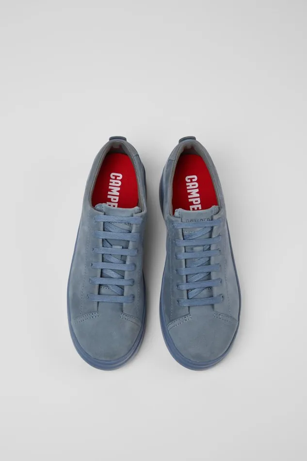 Women Camper Sneakers Runner Up Gray Nubuck Sneaker