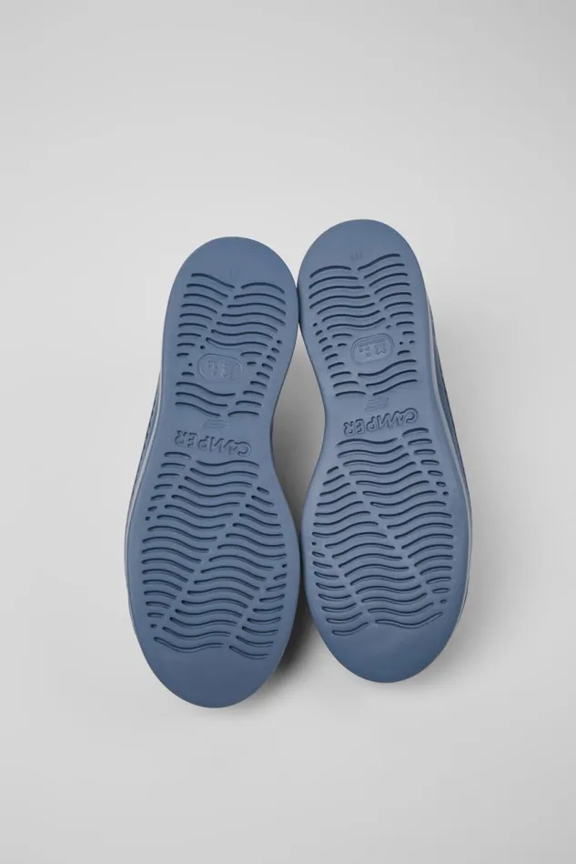 Women Camper Sneakers Runner Up Gray Nubuck Sneaker