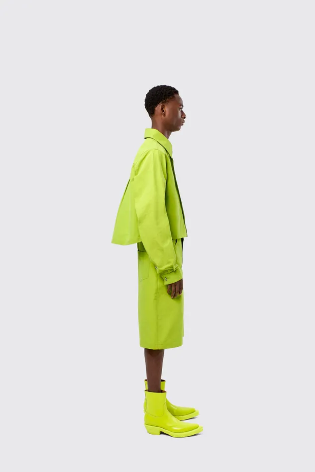 Women Camper Tops Tech Shirt Green CottonNylon Shirt Women Camper Tops Tech Shirt Green CottonNylon Shirt