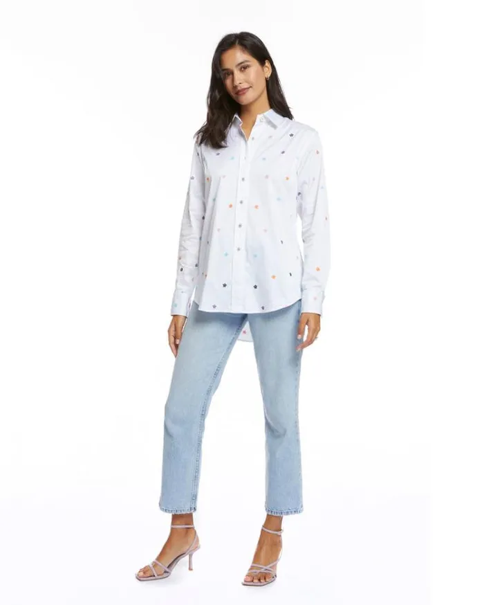 Women CARRIE TOP White Robert Graham Tops