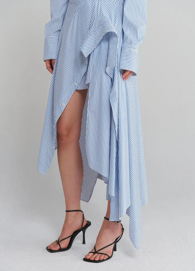 Women Cascade Shirt Dress MONSE Dresses