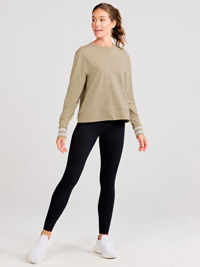 Women Clubhouse French Terry Sweatshirt Tasc Performance Sweatshirts Hoodies