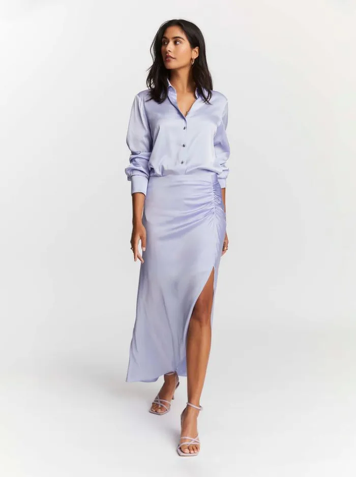 Women GABRIELA SHIRT Lavender Robert Graham Tops