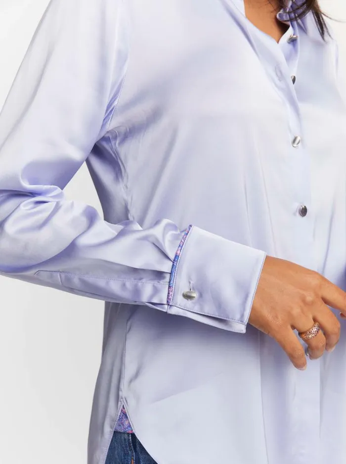 Women GABRIELA SHIRT Lavender Robert Graham Tops