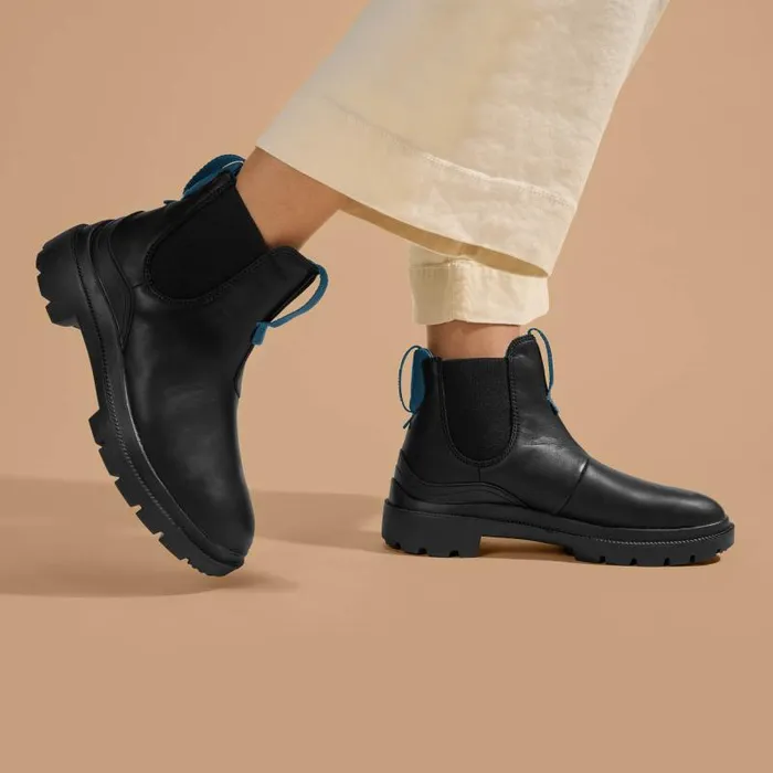 Women Hehi Womens Waterproof Chelsea Boots Black Lagoon Olukai Waterproof Women Hehi Womens Waterproof Chelsea Boots Black Lagoon Olukai Waterproof