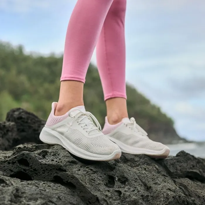 Women Island Hopper Womens TravelReady Sneakers Bright White Cotton Candy Olukai Athletic Women Island Hopper Womens TravelReady Sneakers Bright White Cotton Candy Olukai Athletic