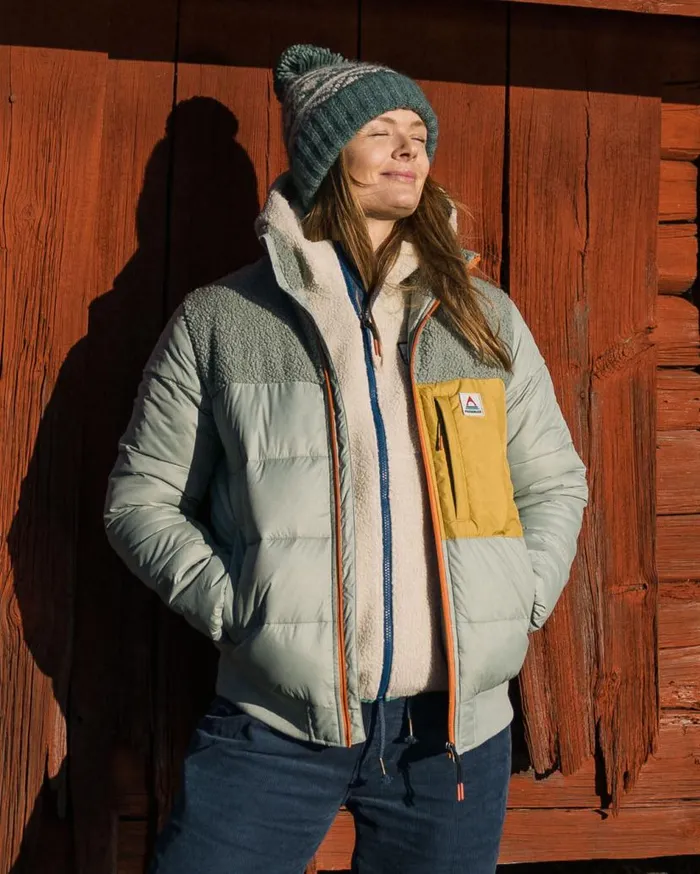 Women Jackets Passenger Inspire Recycled Insulated Jacket Pistachio Pistachio