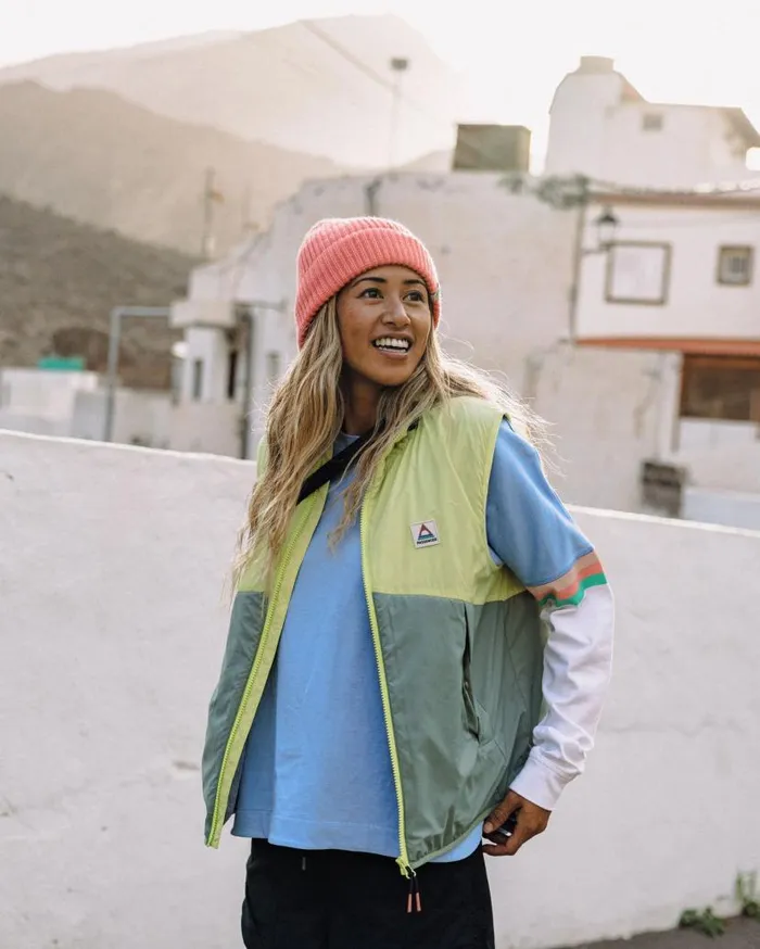 Women Jackets Passenger Moonlight Recycled Insulated Vest Pistachio Pistachio