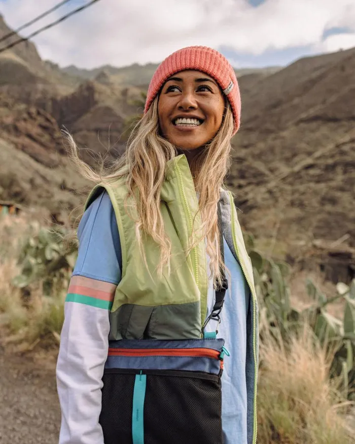 Women Jackets Passenger Moonlight Recycled Insulated Vest Pistachio Pistachio