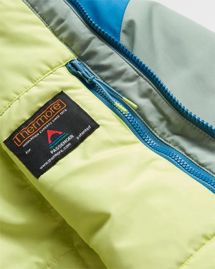 Women Jackets Passenger Shasta Light Thermore Insulated Jacket PistachioBlue Steel Pistachioblue Steel