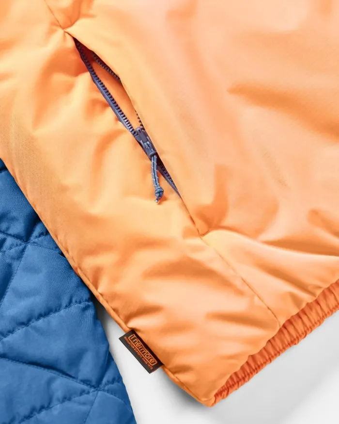 Women Jackets Passenger Trace Recycled Thermore Insulated Jacket Dark Denim Apricot Dark Denim Apricot