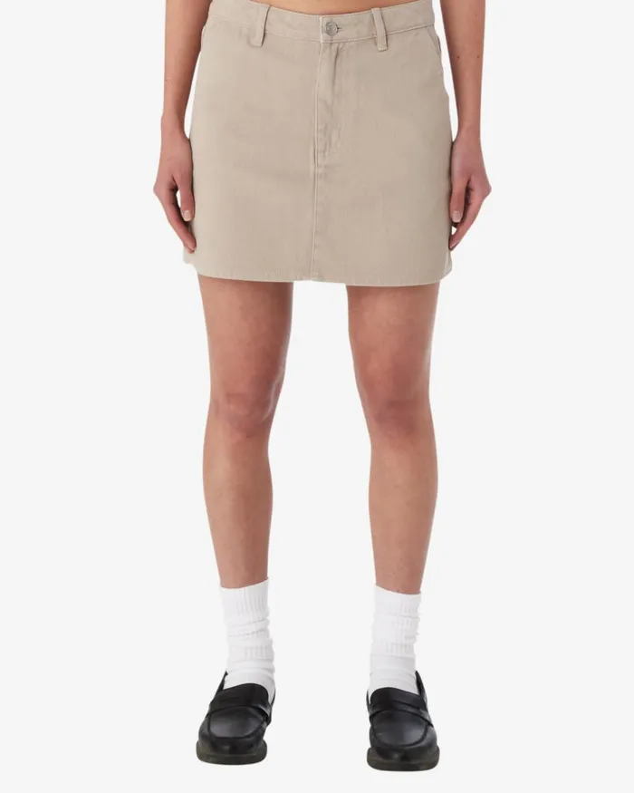 Women JENNY OVERDYED SKIRT Hydrangea OBEY Clothing BOTTOMS