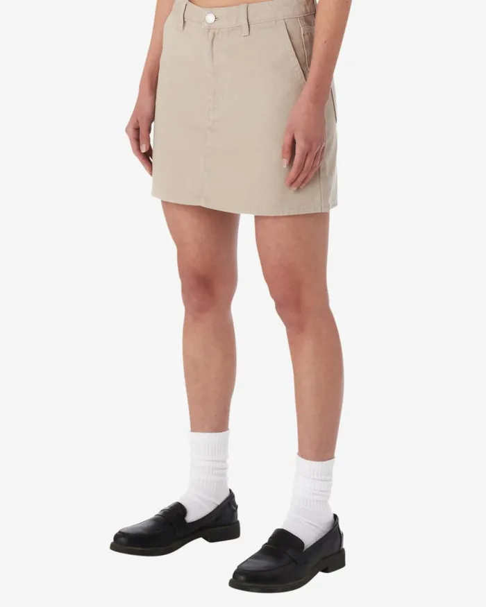 Women JENNY OVERDYED SKIRT Hydrangea OBEY Clothing BOTTOMS