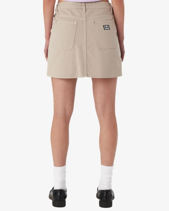 Women JENNY OVERDYED SKIRT Hydrangea OBEY Clothing BOTTOMS