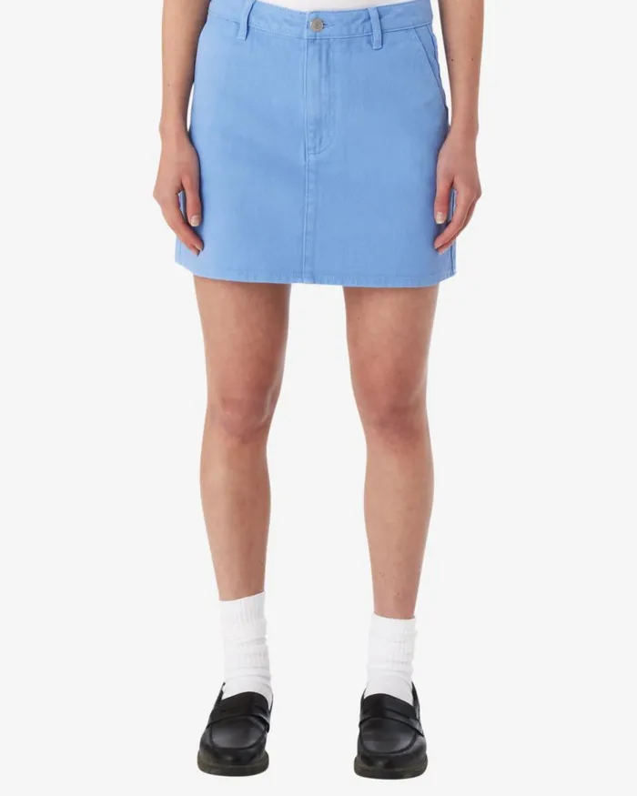 Women JENNY OVERDYED SKIRT Hydrangea OBEY Clothing BOTTOMS
