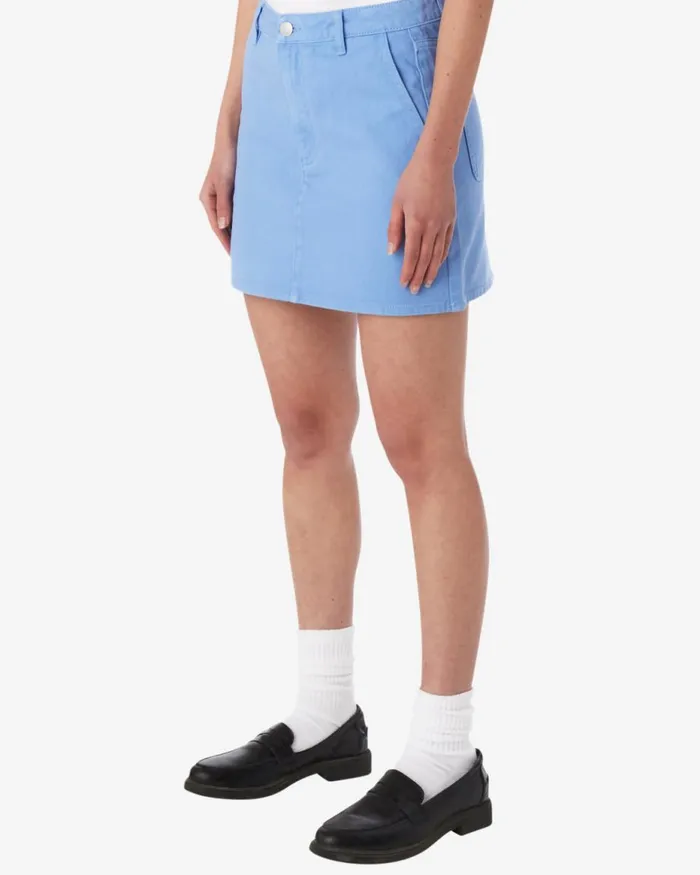 Women JENNY OVERDYED SKIRT Hydrangea OBEY Clothing BOTTOMS