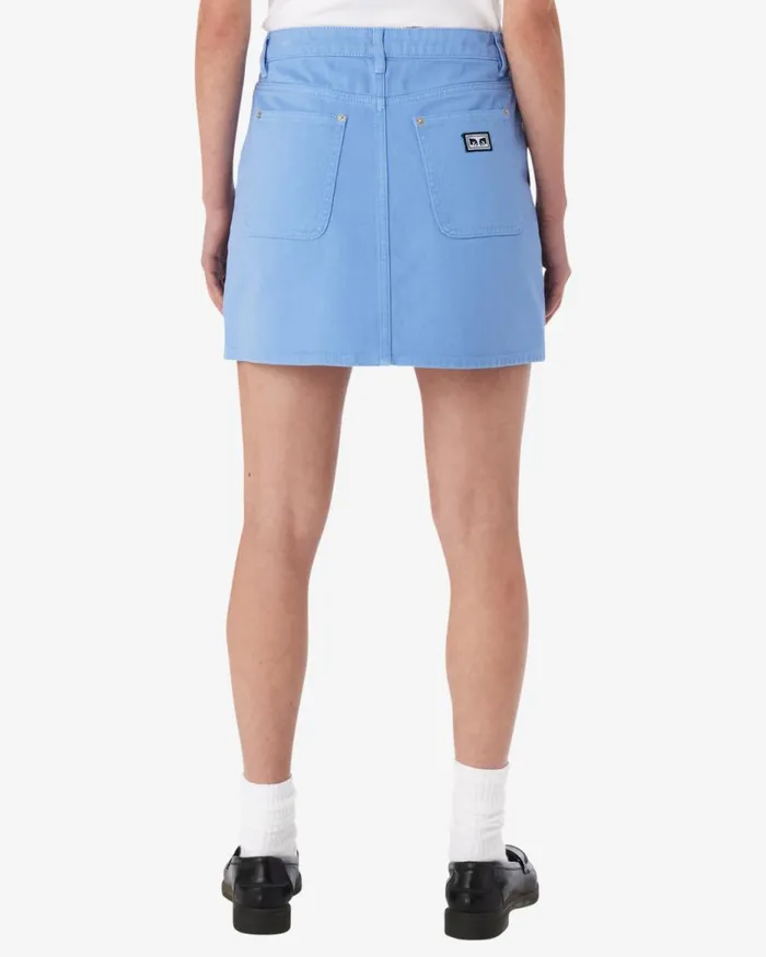 Women JENNY OVERDYED SKIRT Hydrangea OBEY Clothing BOTTOMS