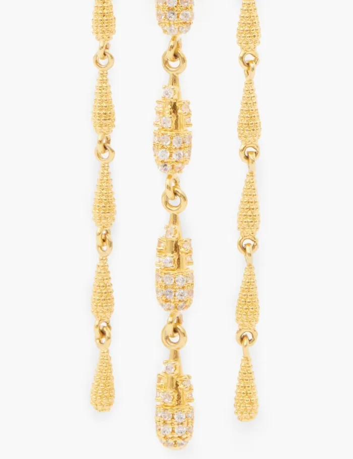 Women Jewellery Zimmermann Zimmermann Midnight Earrings Gold