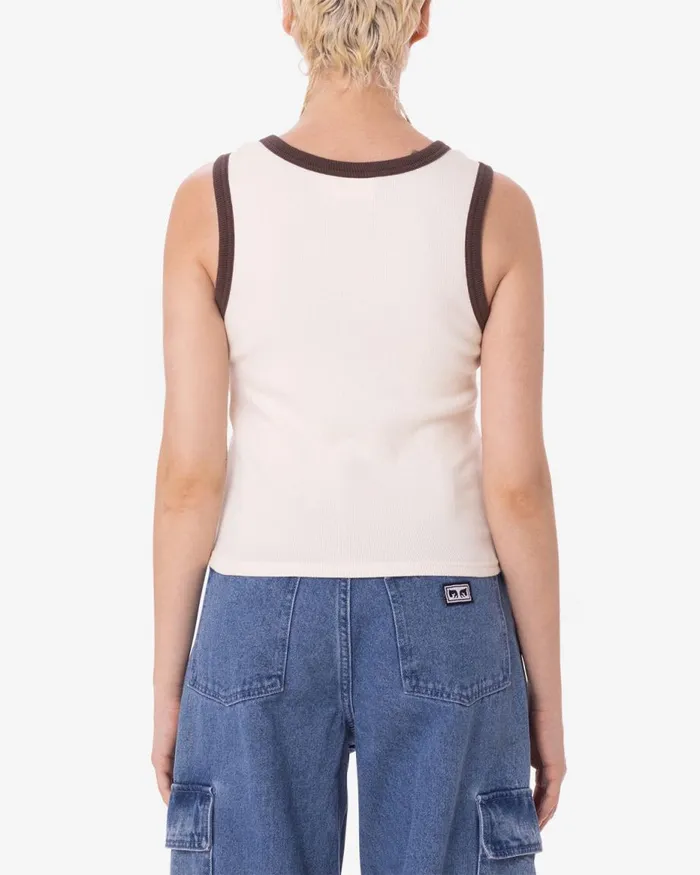 Women JULIAN TANK Unbleached OBEY Clothing TOPS
