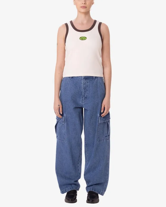 Women JULIAN TANK Unbleached OBEY Clothing TOPS
