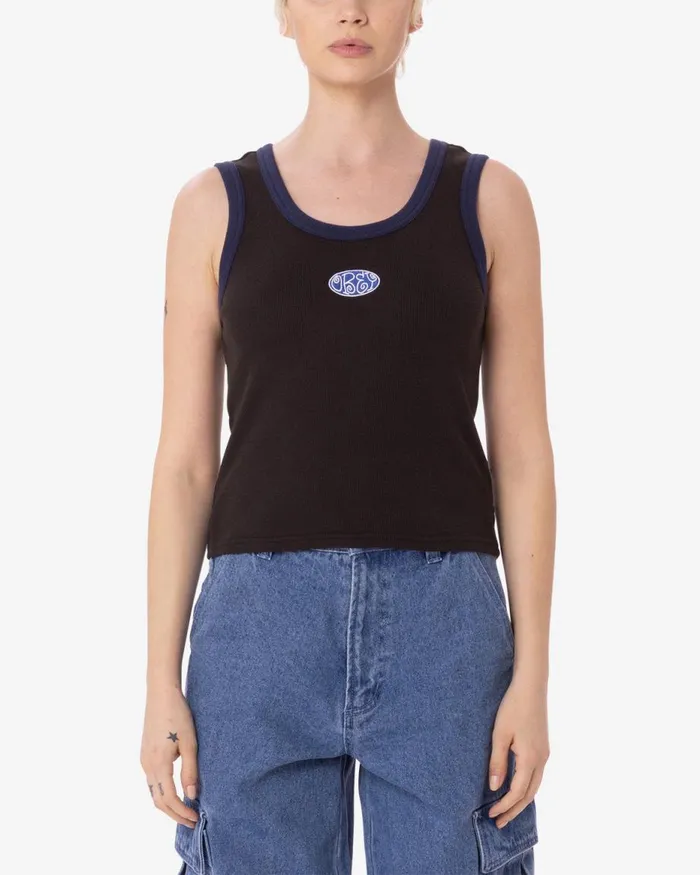 Women JULIAN TANK Unbleached OBEY Clothing TOPS