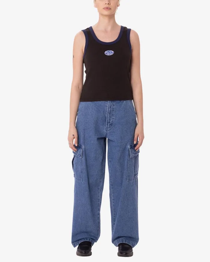 Women JULIAN TANK Unbleached OBEY Clothing TOPS