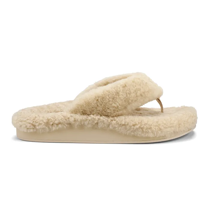 Women Kpe039a Heu Womens Fuzzy Slipper Sandals Tapa Olukai IndoorOutdoor