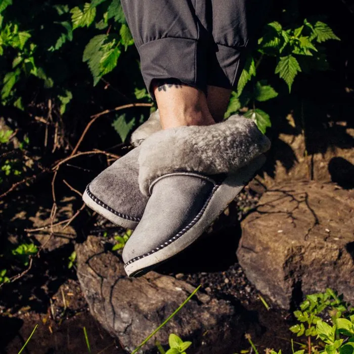 Women Kui Womens IndoorOutdoor Slippers Fog Mist Grey Olukai Shearling Women Kui Womens IndoorOutdoor Slippers Fog Mist Grey Olukai Shearling