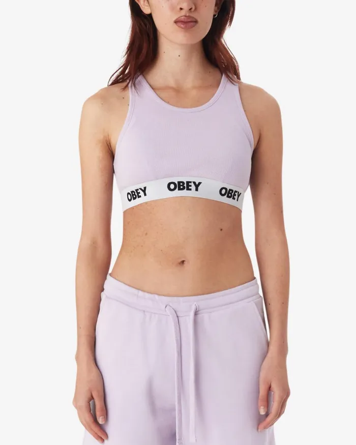 Women LISA II RIB TANK Unbleached OBEY Clothing TOPS