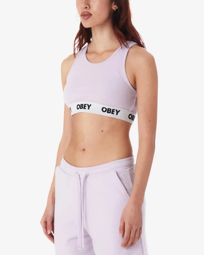 Women LISA II RIB TANK Unbleached OBEY Clothing TOPS