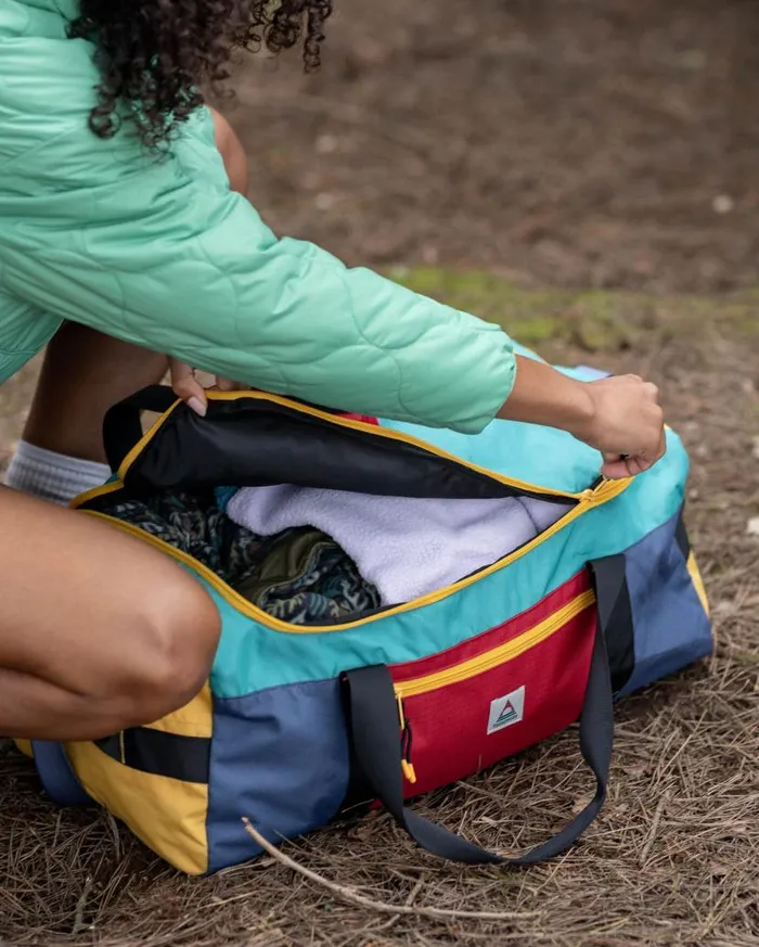 WomenMen Backpacks and Bags Passenger Boondocker Recycled Duffel Multi Primary Multi Primary