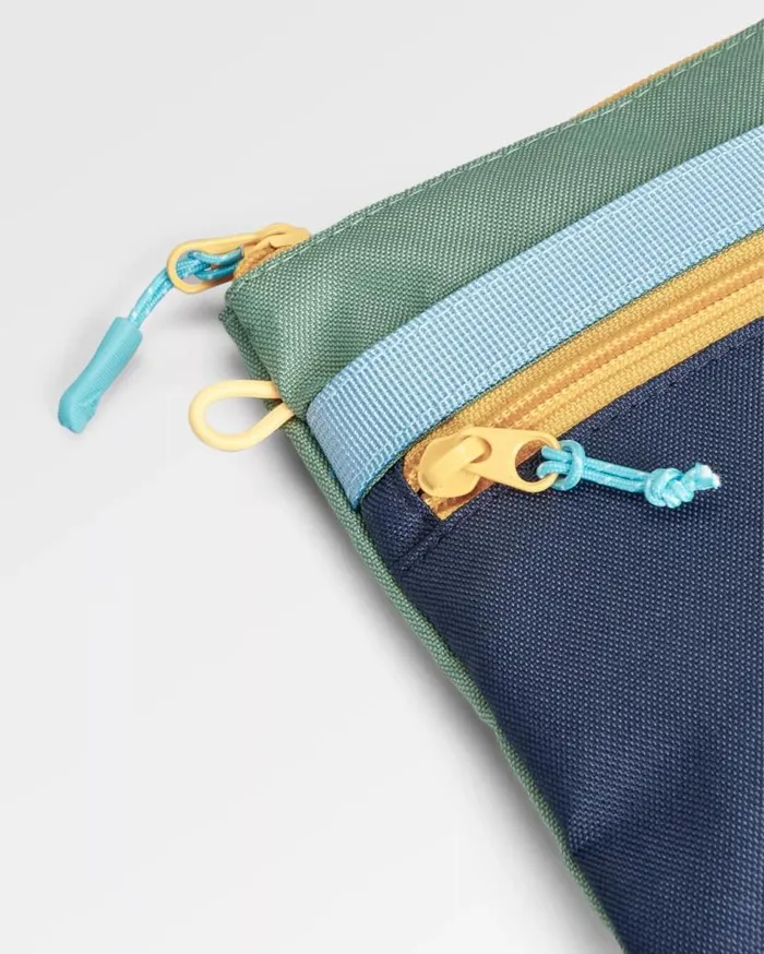 WomenMen Backpacks and Bags Passenger Essentials Recycled Pouch GreenBlueNavy Greenbluenavy