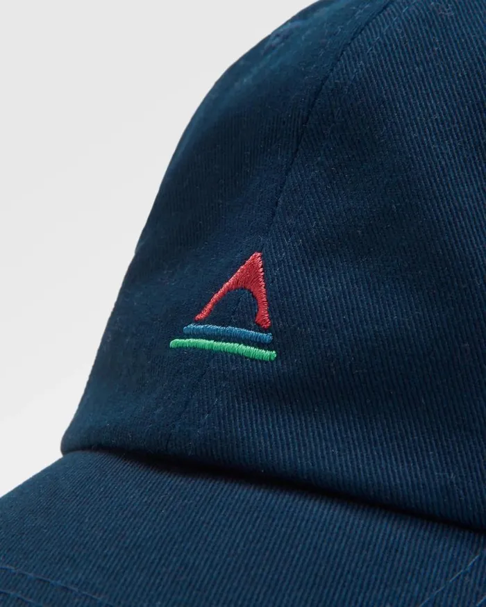 WomenMen Caps and Hats Passenger Classic Recycled Cotton 6 Panel Cap Rich Navy Rich Navy