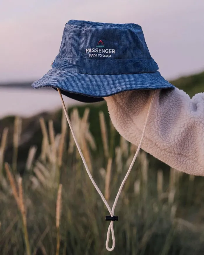 WomenMen Caps and Hats Passenger Forest Recycled Bucket Hat Ash Blue Ash Blue
