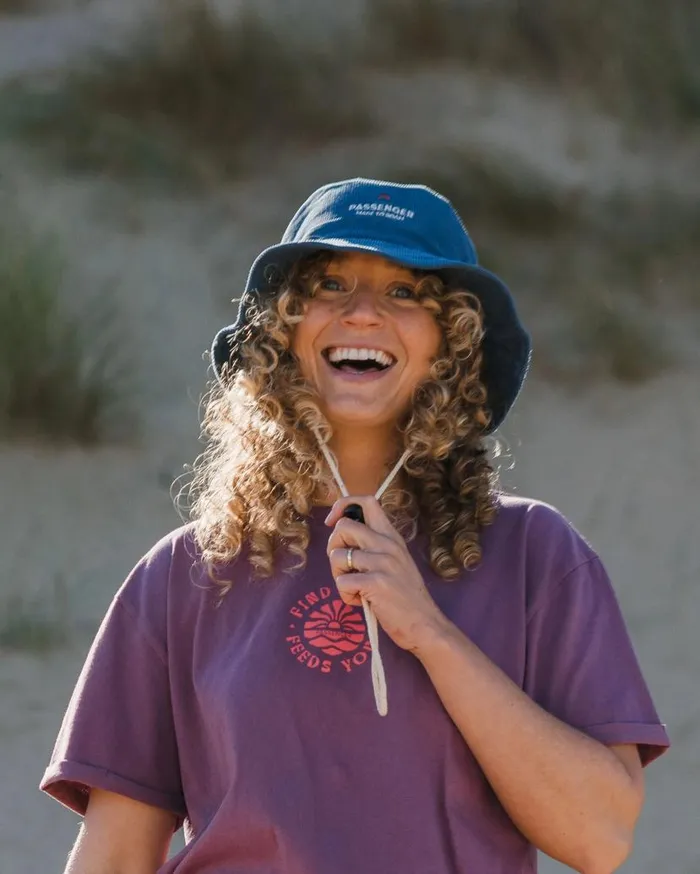WomenMen Caps and Hats Passenger Forest Recycled Bucket Hat Ash Blue Ash Blue