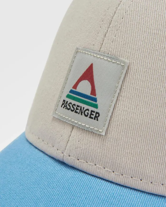 WomenMen Caps and Hats Passenger Heritage Mesh Snapback Cap Cornflower Cornflower