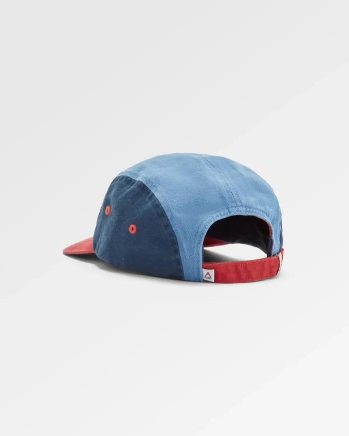 WomenMen Caps and Hats Passenger Made To Roam Recycled 5 Panel Cap Moonlight Blue Multi Moonlight Blue Multi