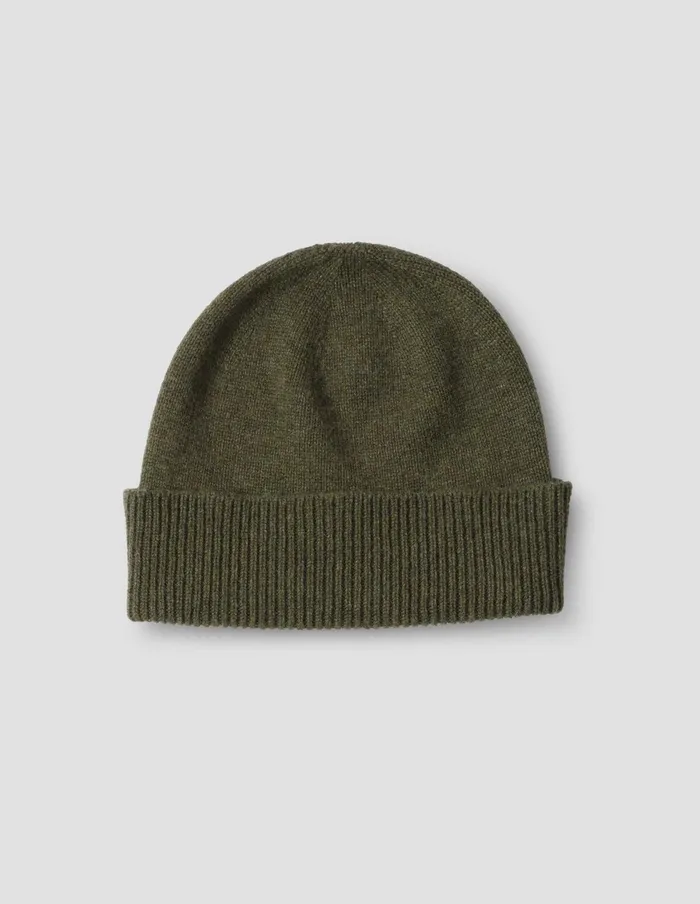 WomenMen Fine Gauge Beanie Khaki Margaret Howell Hats