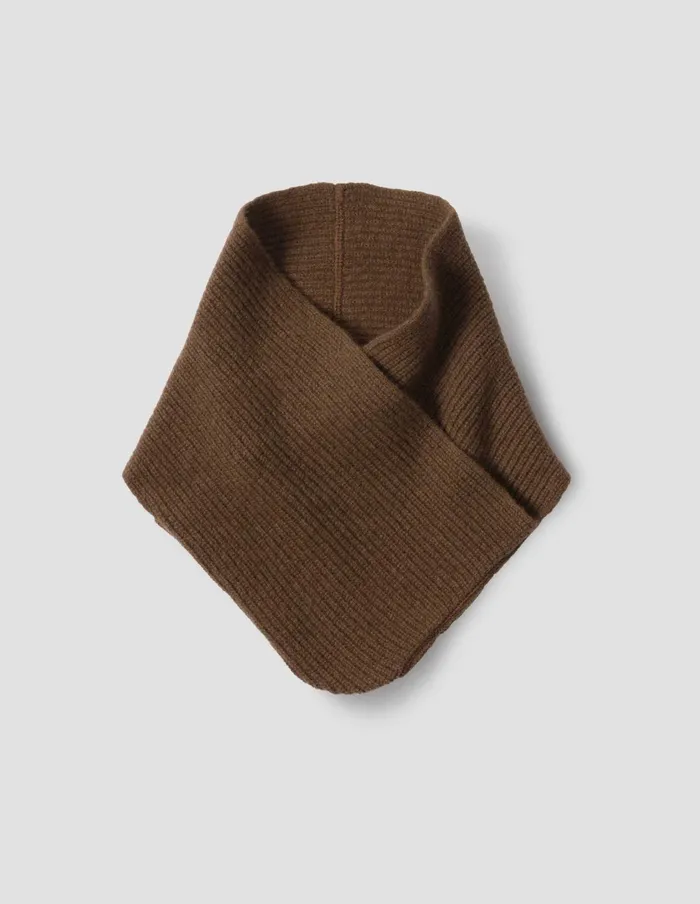 WomenMen Mhl Crossover Neckwarmer Conker Margaret Howell Scarves
