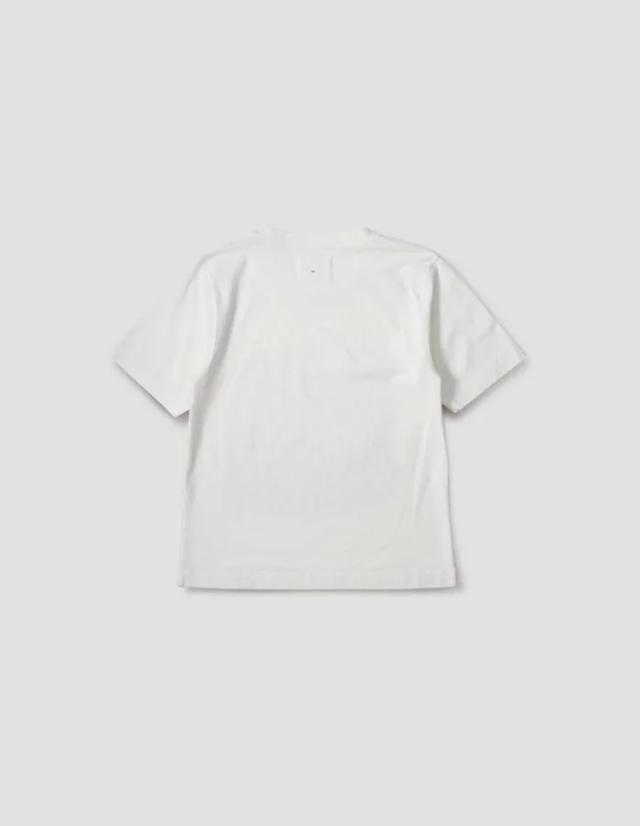 Women Mhl Abstract Stripe T Shirt Off White Margaret Howell Sportswear