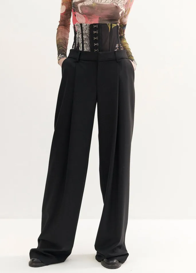 Women Print Bustier Trousers MONSE Bottoms