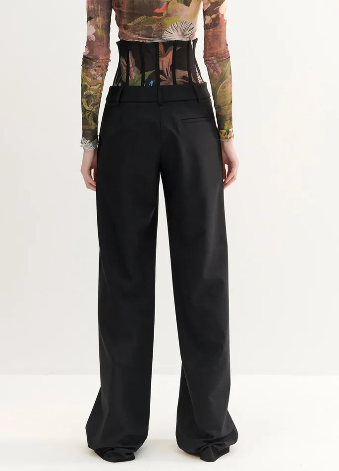 Women Print Bustier Trousers MONSE Bottoms