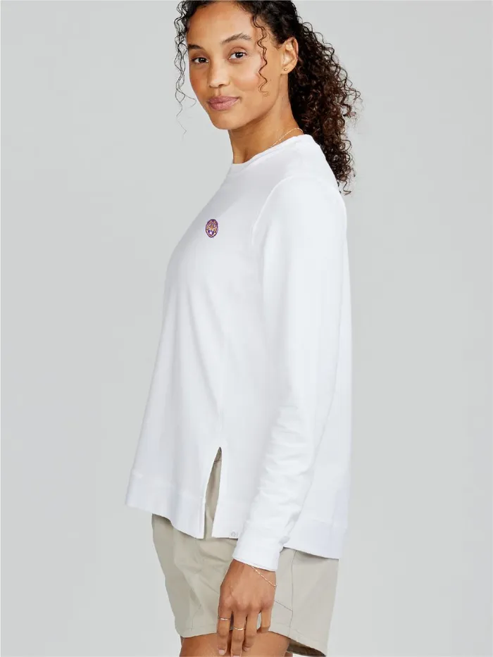 Women Riverwalk Sweatshirt 20 8211 LSU Tasc Performance Lounge