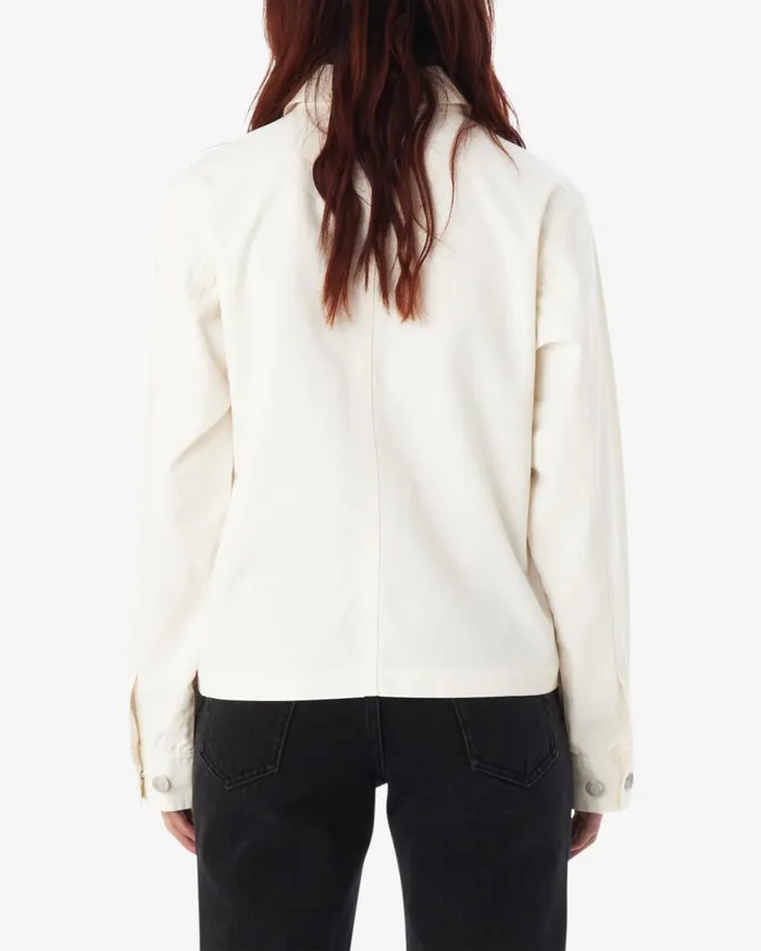 Women ROSE CHORE JACKET Orchid Petal OBEY Clothing JACKETS