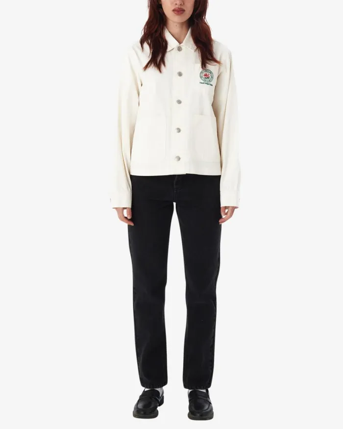 Women ROSE CHORE JACKET Orchid Petal OBEY Clothing JACKETS