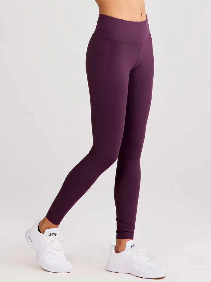 Women Sculptive Full Length Pocket Legging Tasc Performance Leggings