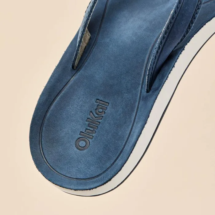 Women Southshore Womens Waterproof Leather Sandals Mood Indigo Olukai Leather